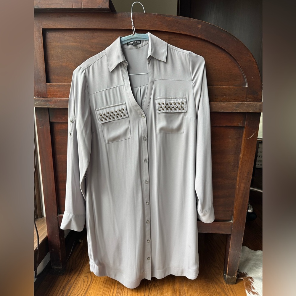 Express Portofino Shirt Dress